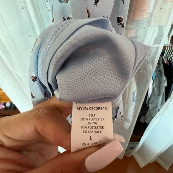 Blue summer dress - Picture 4 of 4